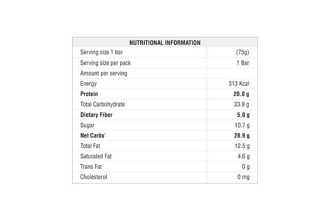 Ritebite Max Protein Active Choco Fudge Bar   Pack  75 grams